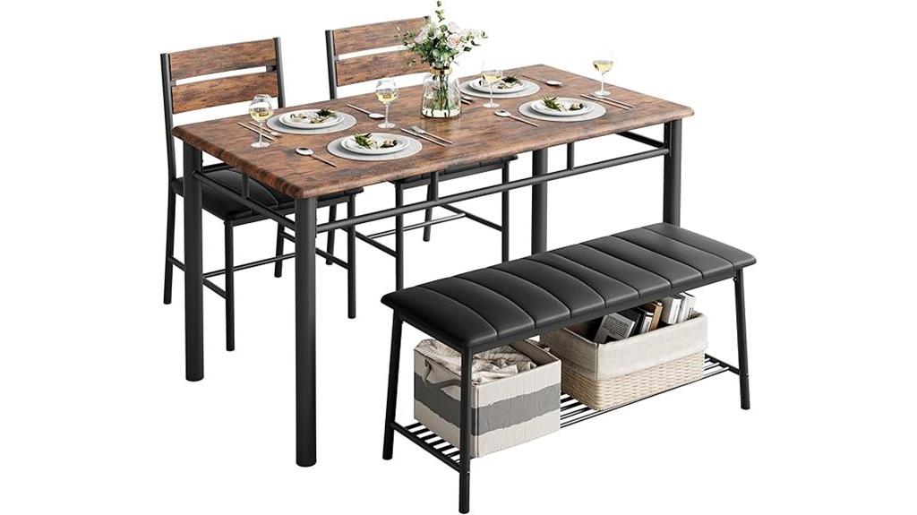 dining set for four