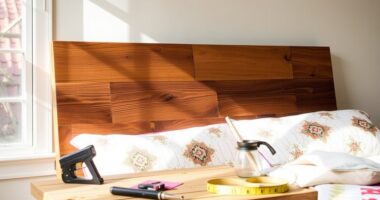 diy budget friendly headboard project