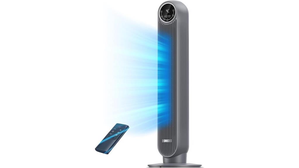 dreo bedroom tower fan