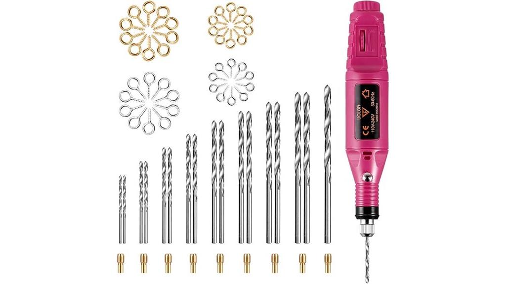 drill kit with accessories