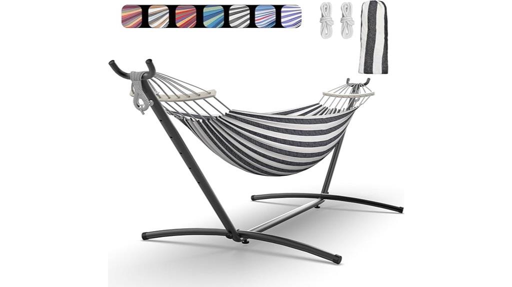 durable hammock with stand