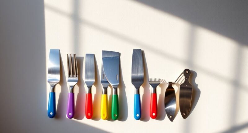 durable putty knives selection