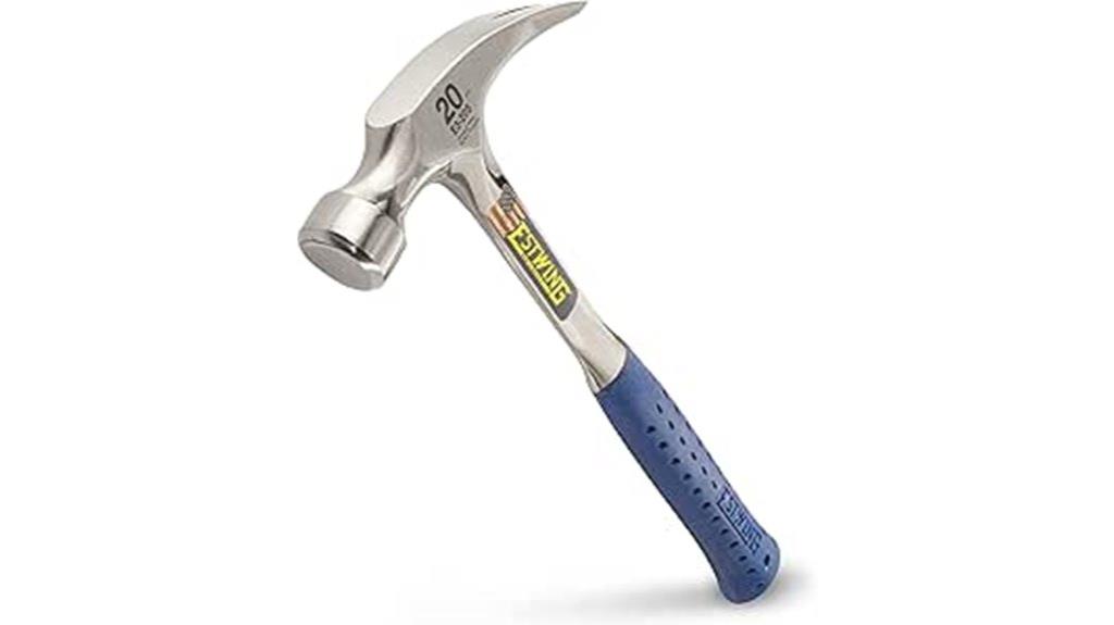 durable shock absorbing hammer