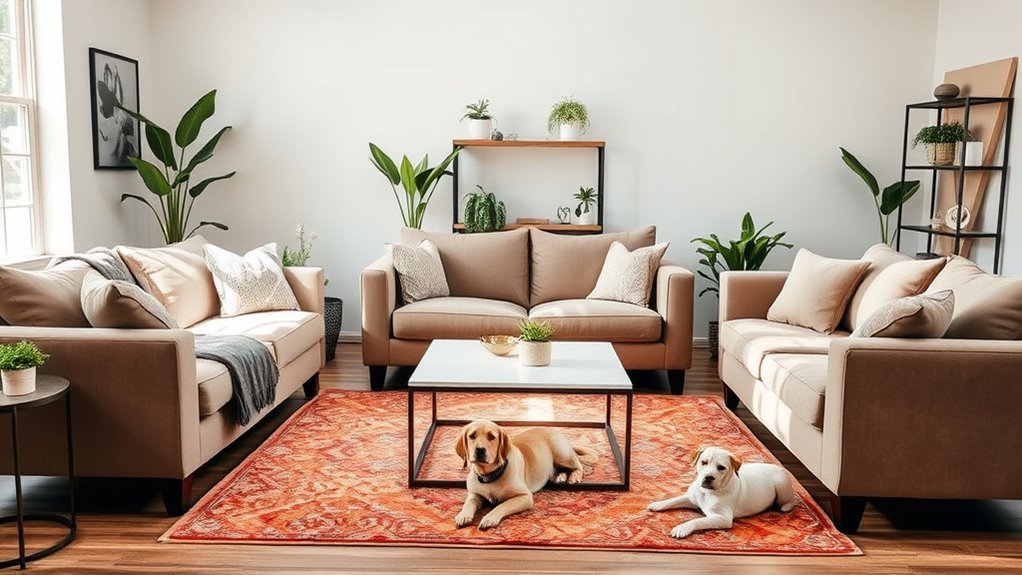 durable stain resistant fabric selection