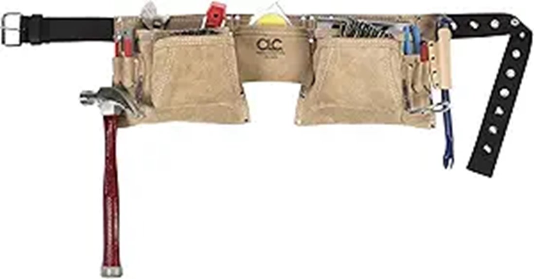 durable suede work apron
