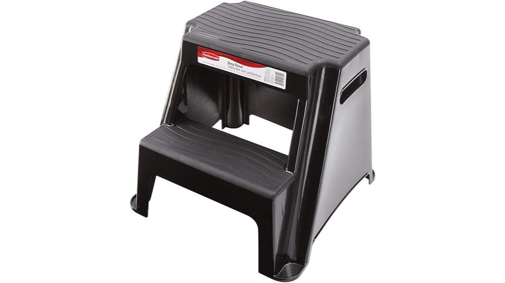 durable two step stool