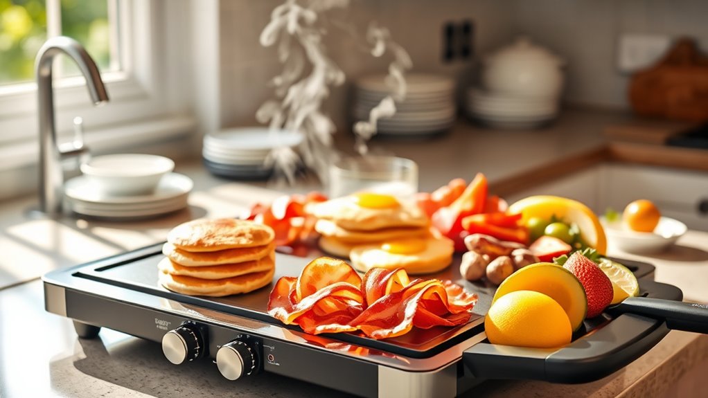electric griddles for brunch
