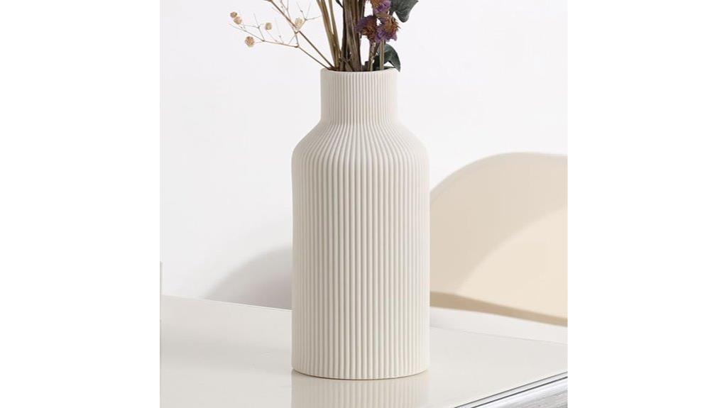 elegant ceramic flower vase