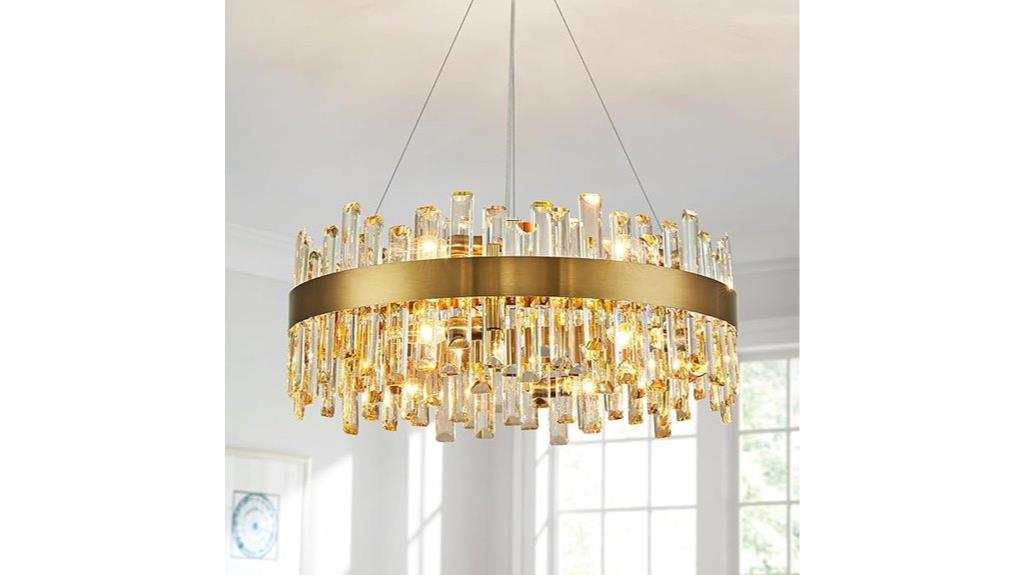 elegant dining room lighting