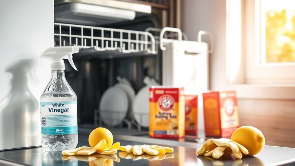 eliminate dishwasher odor issues