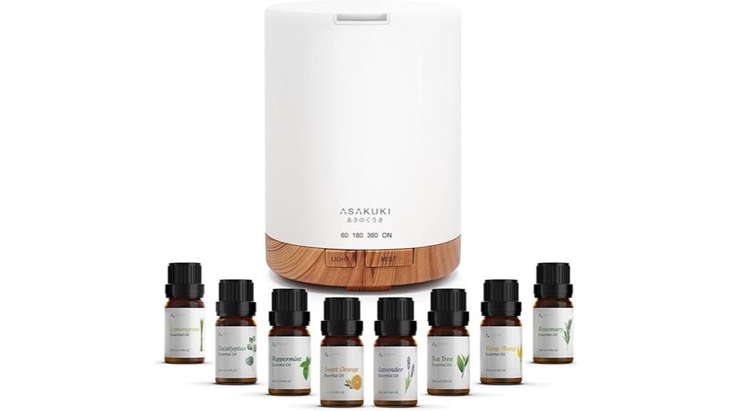 essential oil diffuser set