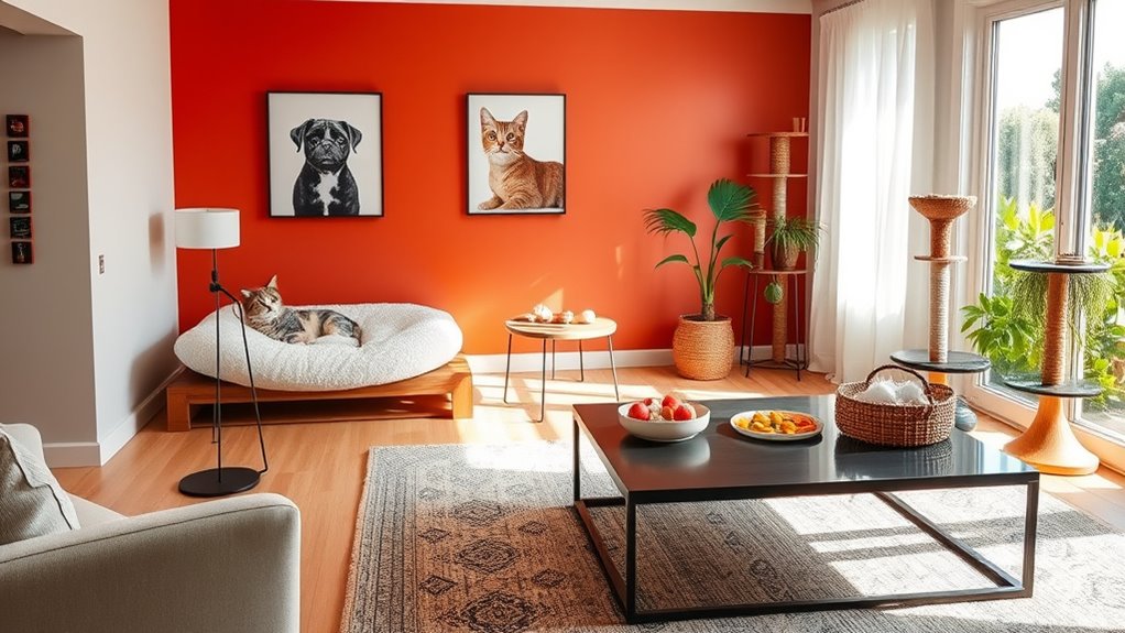 establish designated pet zones