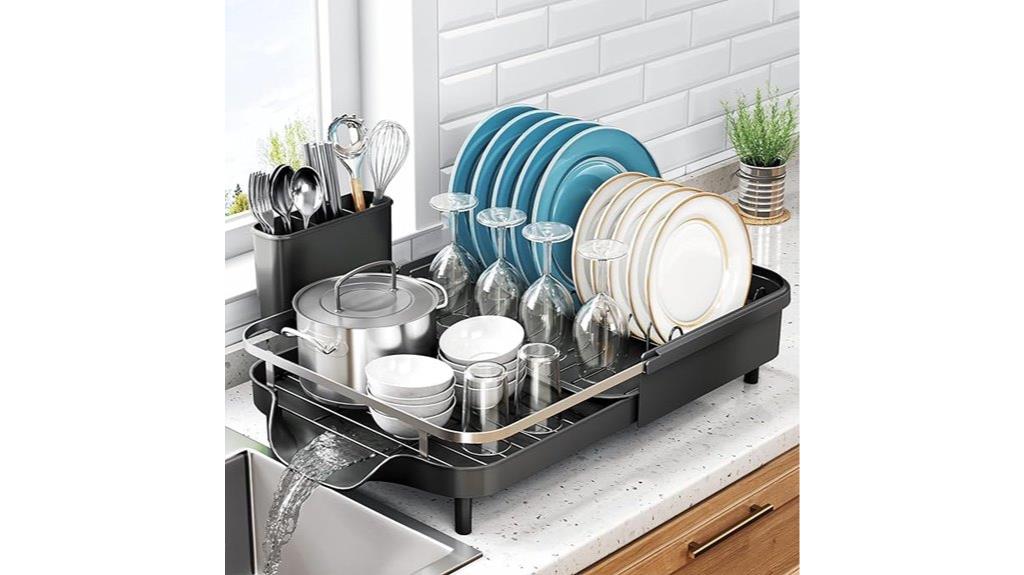 expandable stainless steel rack