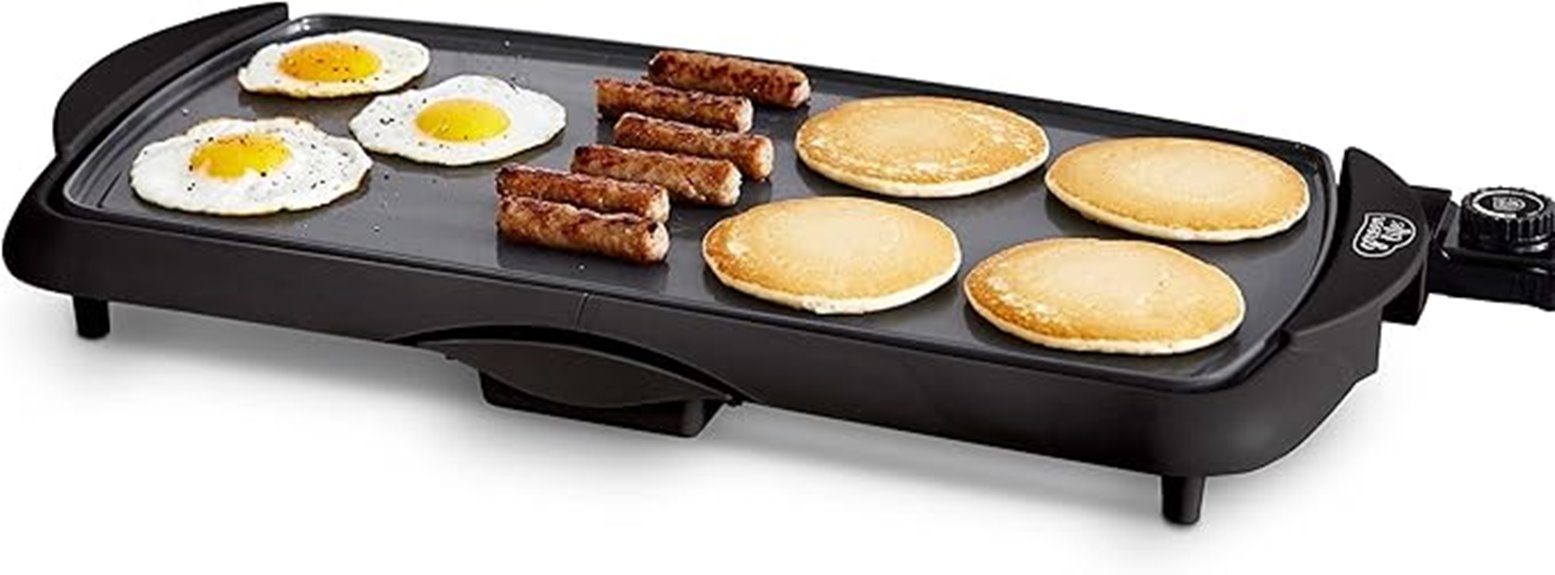 extra large electric griddle