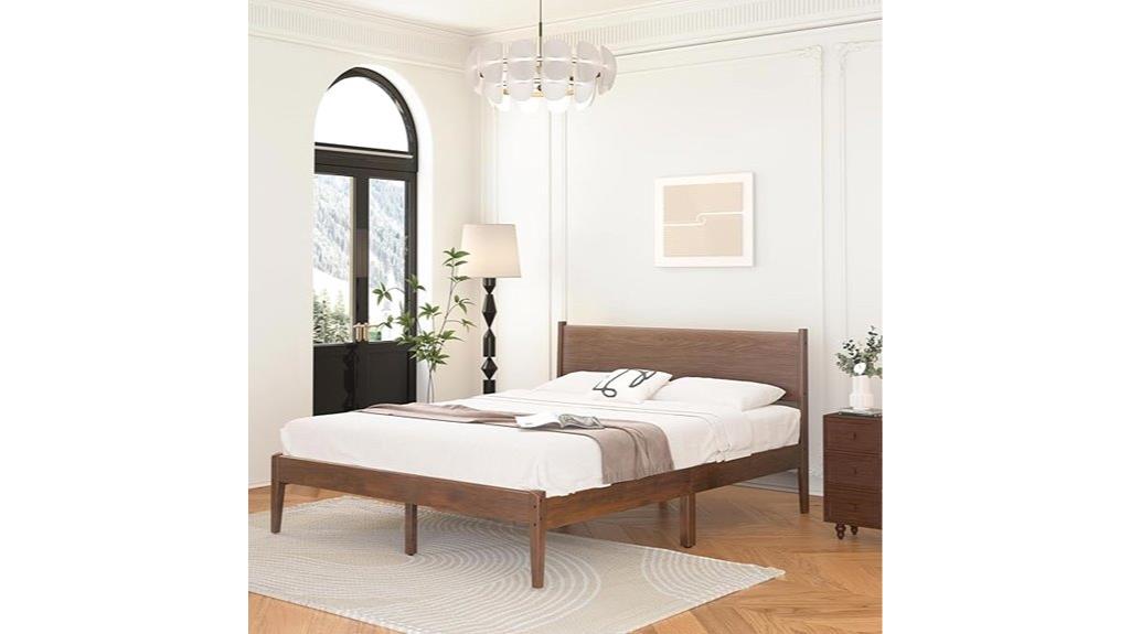 farmhouse queen bed frame