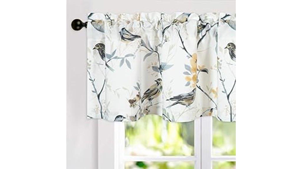 farmhouse style faux linen curtains
