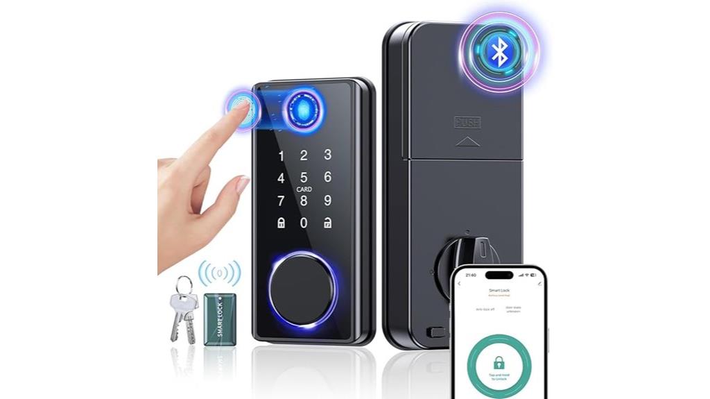 fingerprint smart door lock