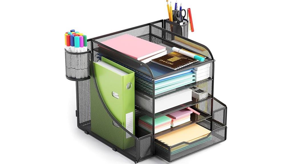 five tier mesh organizer