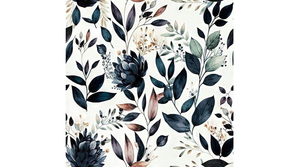 floral peel stick wallpaper