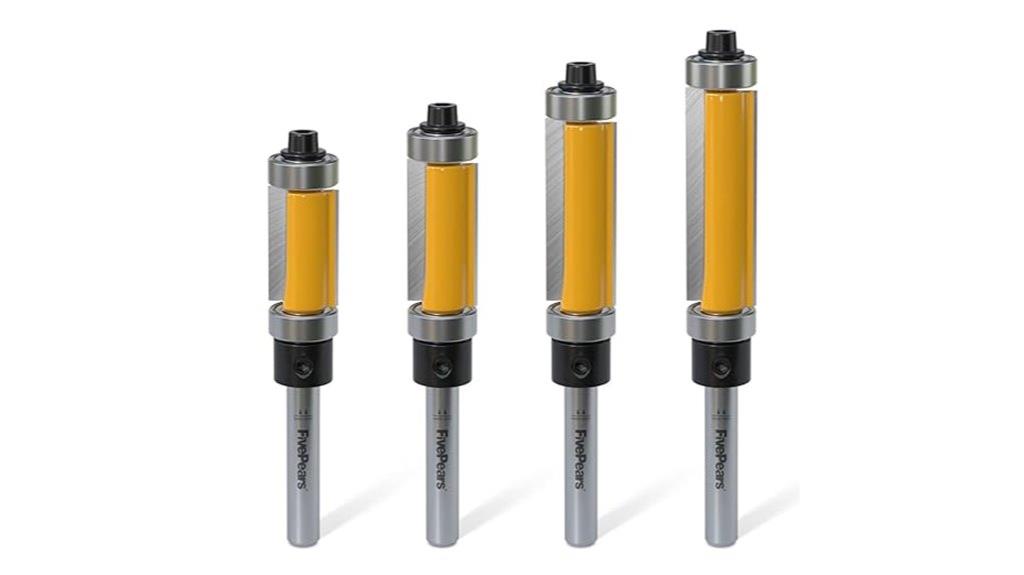 flush trim router bits
