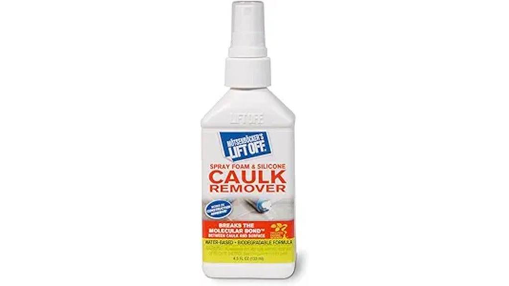 foam and caulk remover