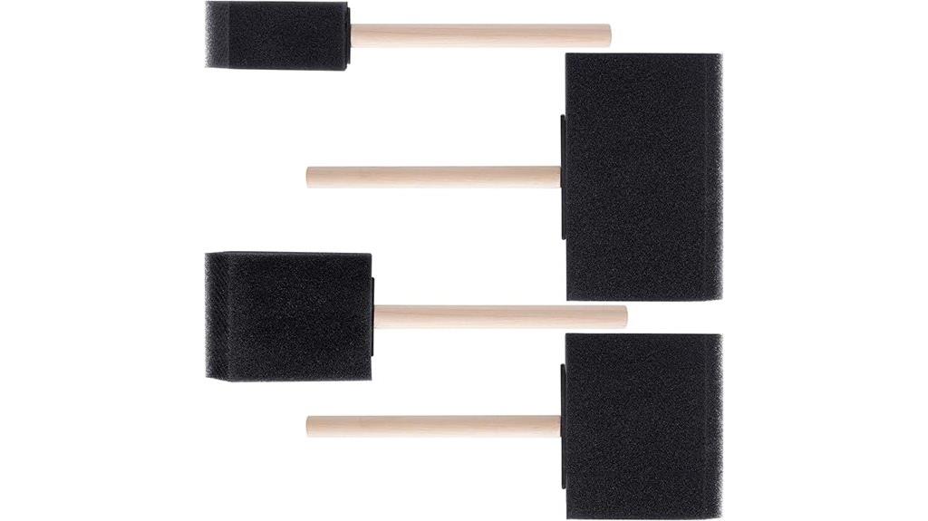 foam brushes for crafting