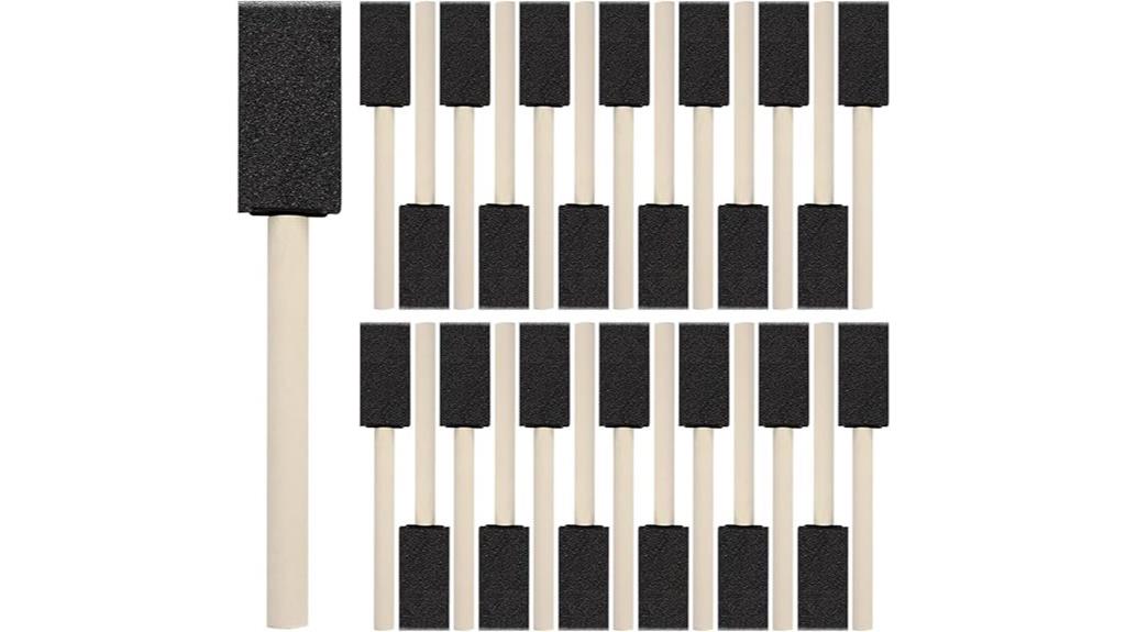 foam brushes for crafting