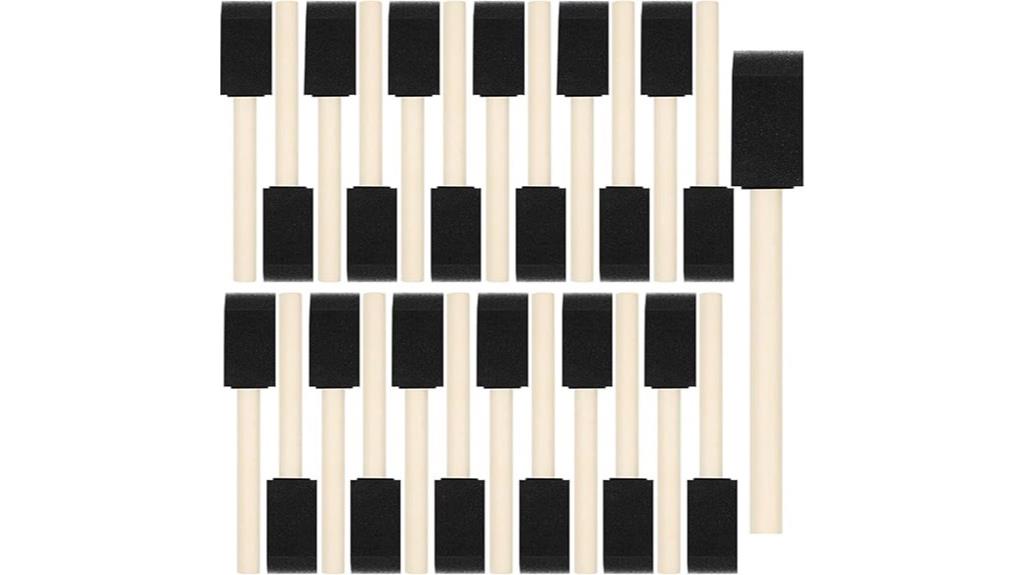 foam brushes for crafts