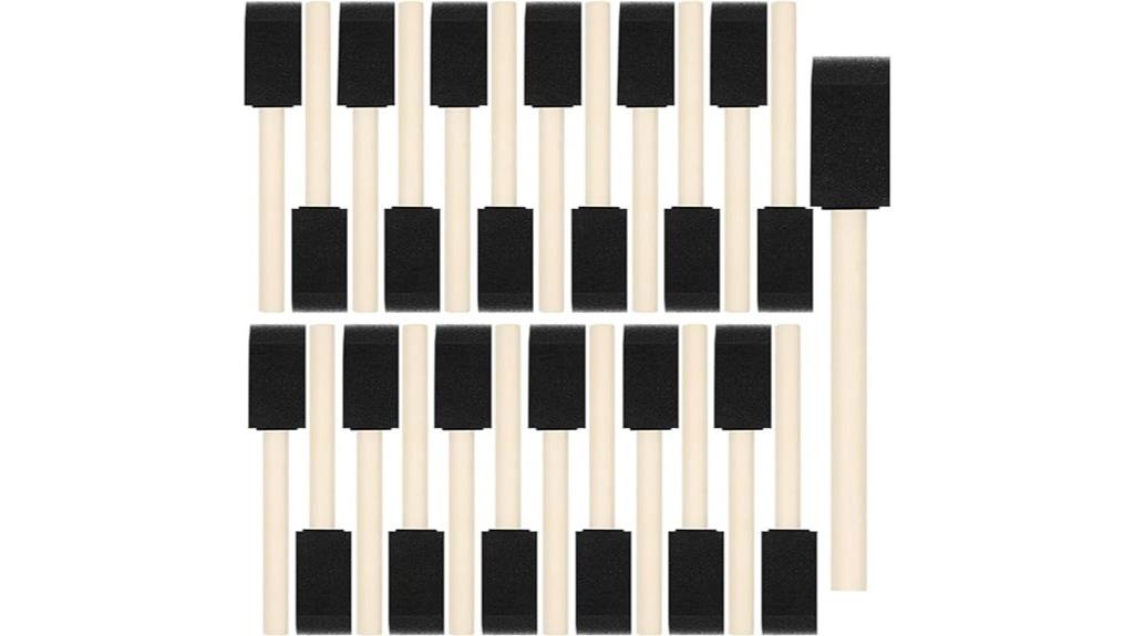 foam brushes for crafts