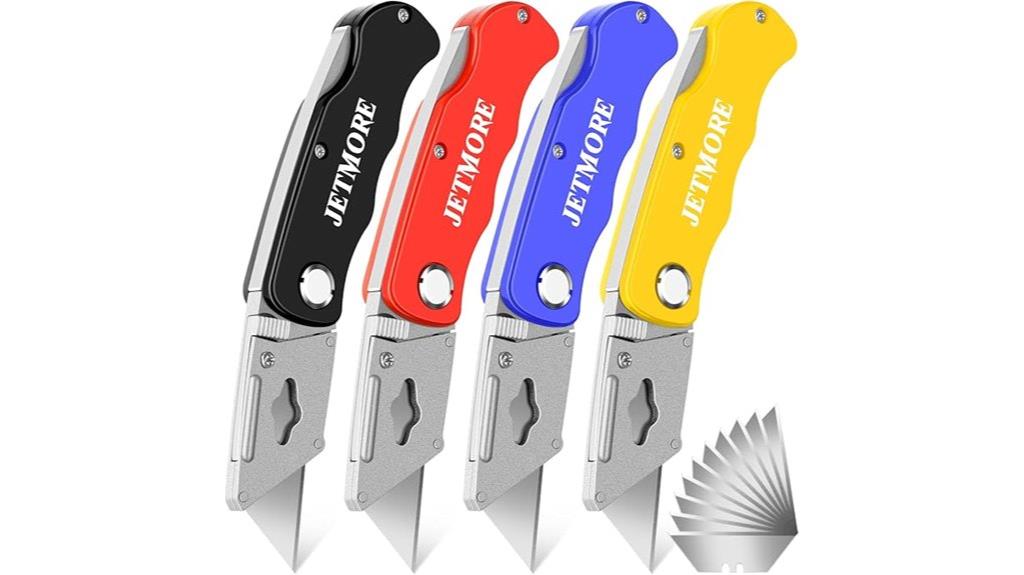 folding utility knife set