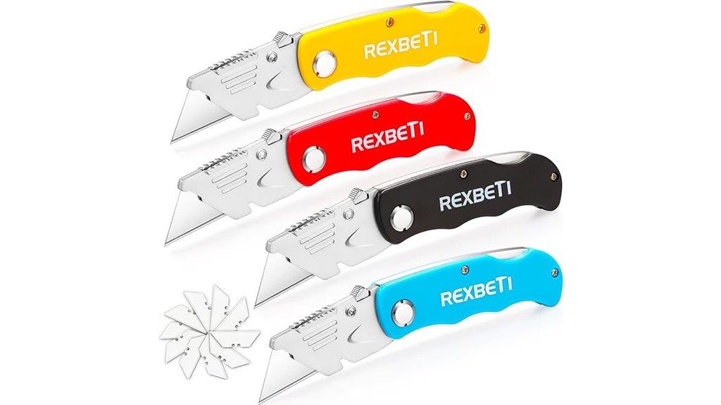 folding utility knife set