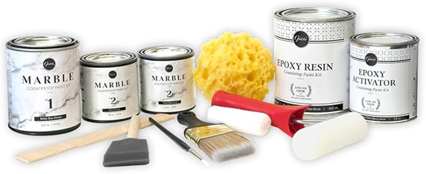 giani white marble epoxy