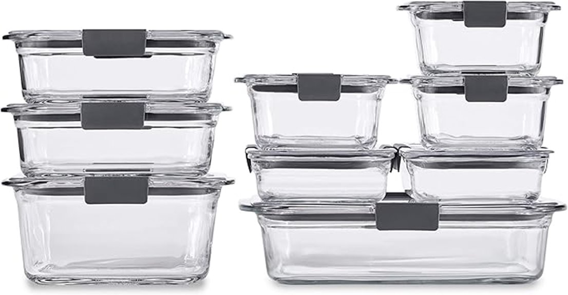glass food storage containers