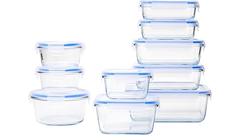 glass food storage containers