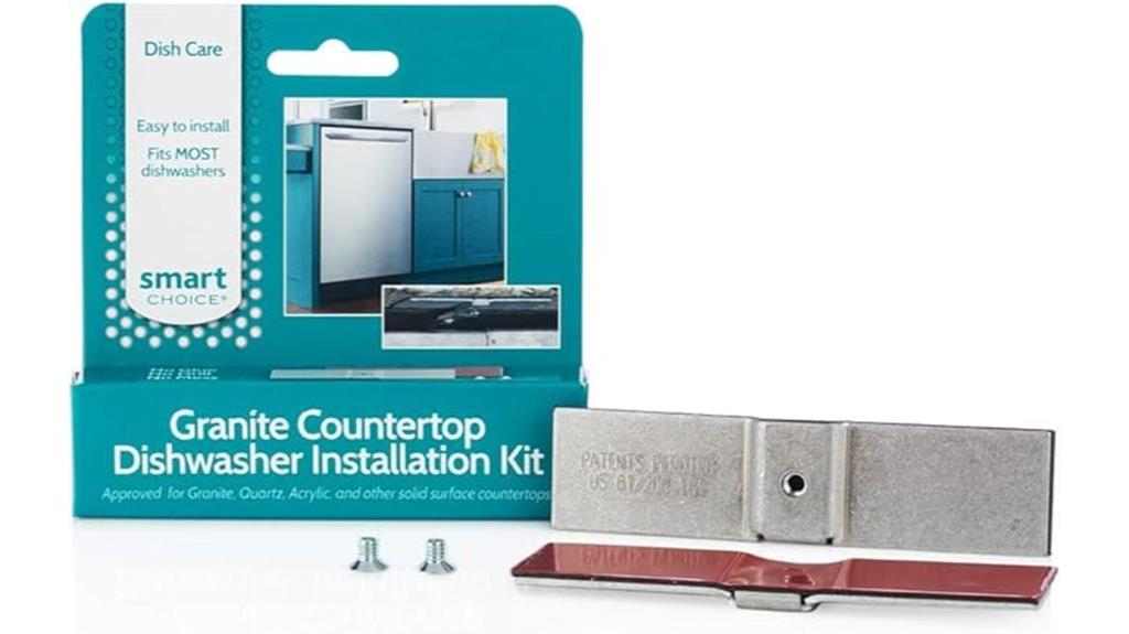 granite countertop dishwasher kit