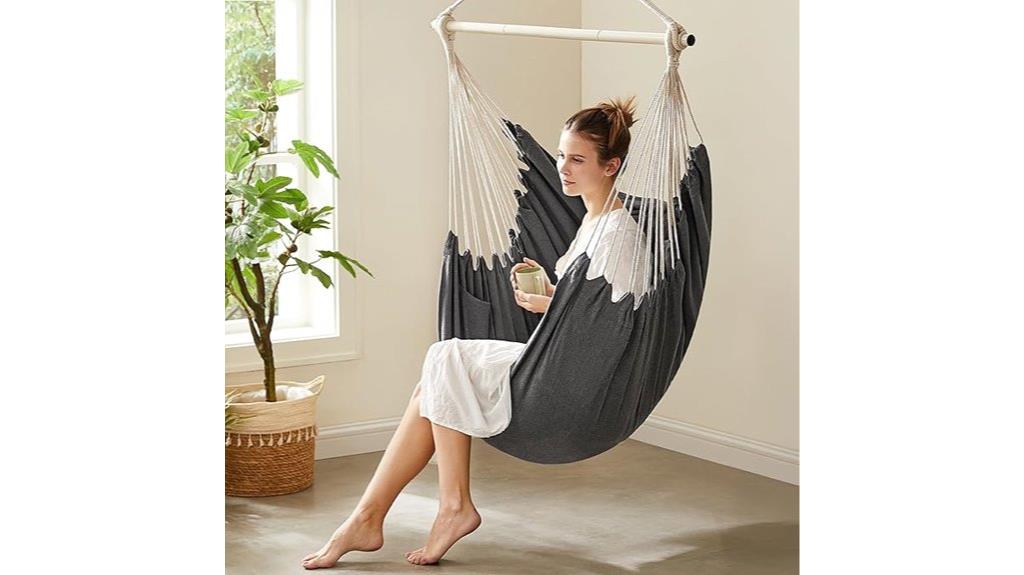 hammock chair with cushions