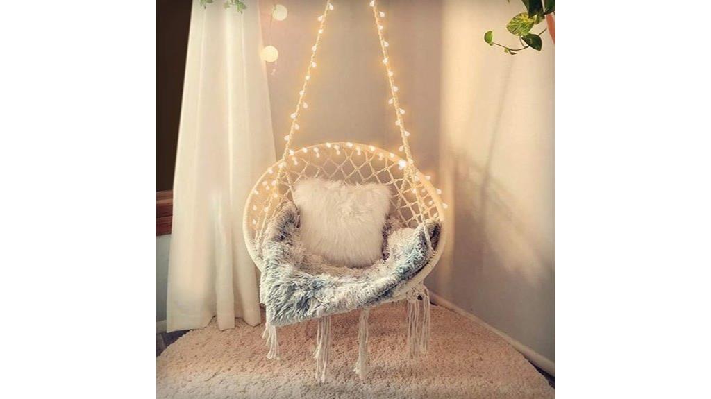 hammock chair with lights