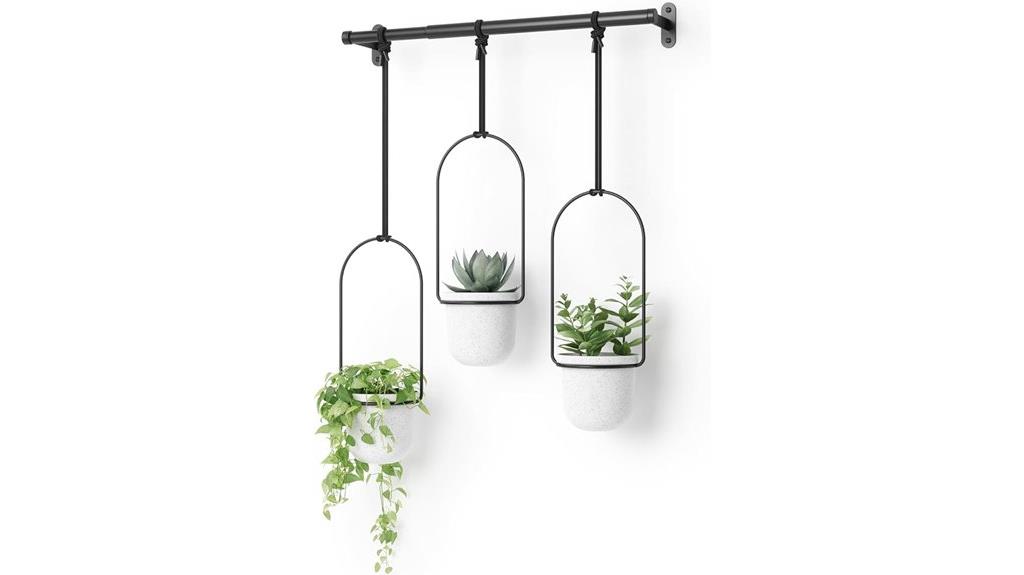 hanging planter set trio