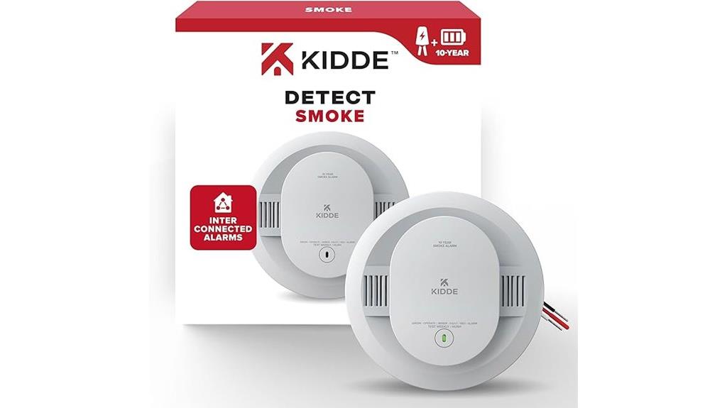 hardwired smoke detector backup