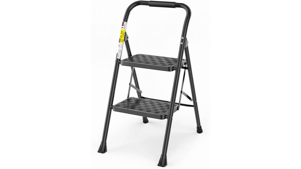 hbtower folding ladder adults