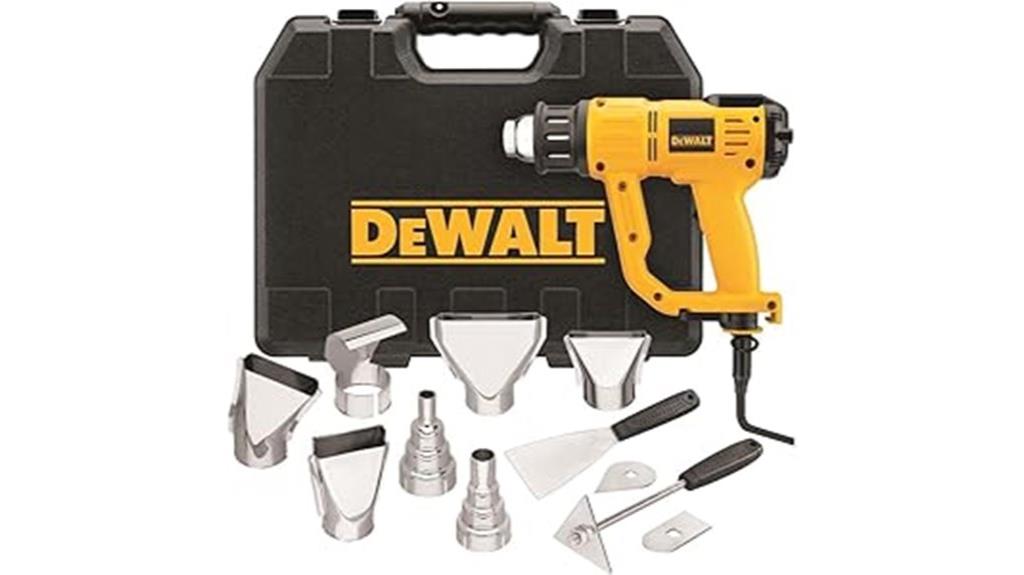 heat gun with accessories