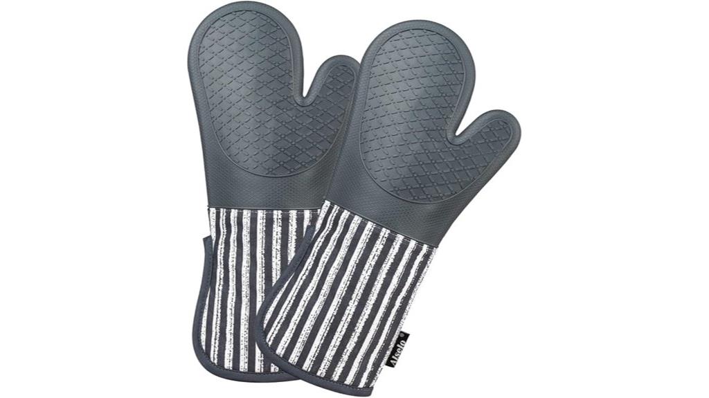 heat resistant silicone mitts