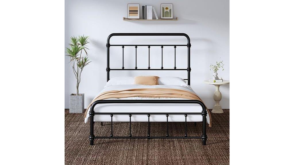 heavy duty queen bed