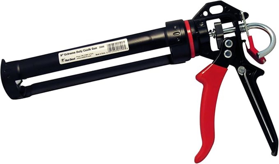 high thrust caulk gun