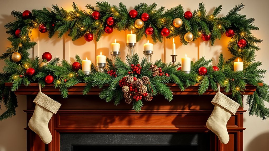holiday mantel decor considerations