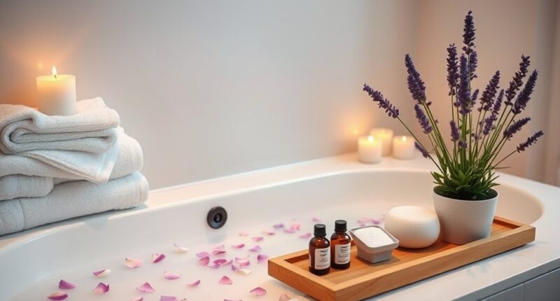 home spa relaxation tips