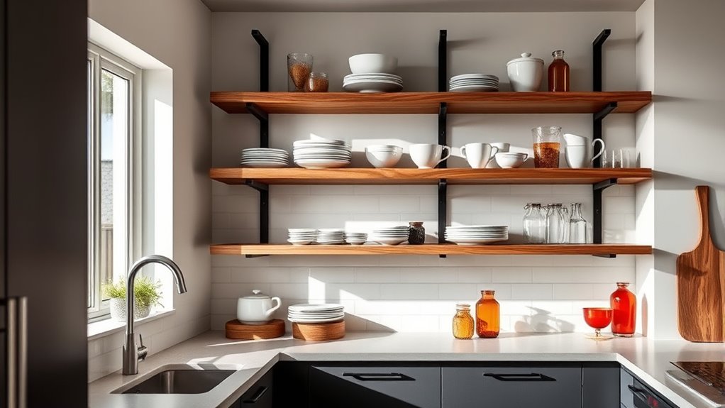 ideal shelving material selection