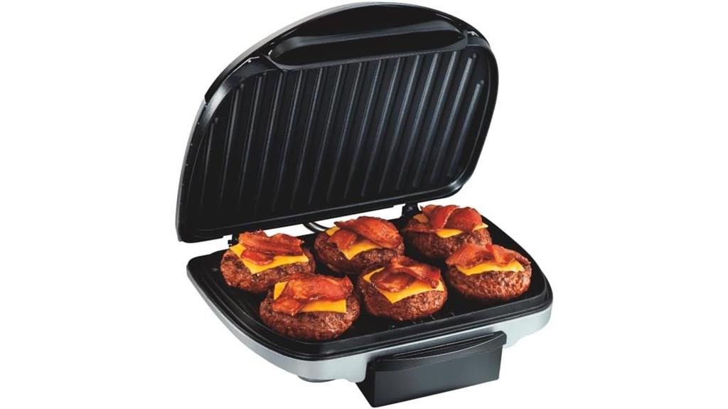 indoor electric grilling appliance
