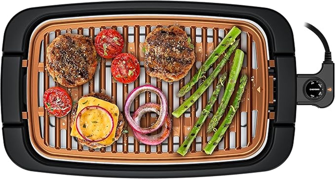 indoor electric grilling solution