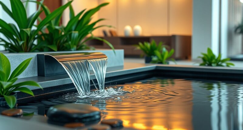 indoor fountains for tranquility